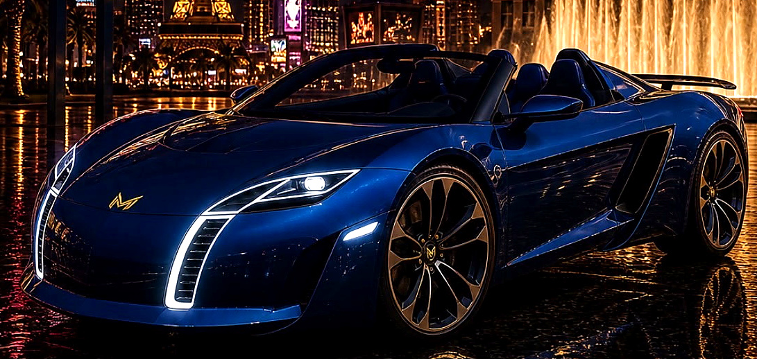 Black Widow Spyder grand tourer